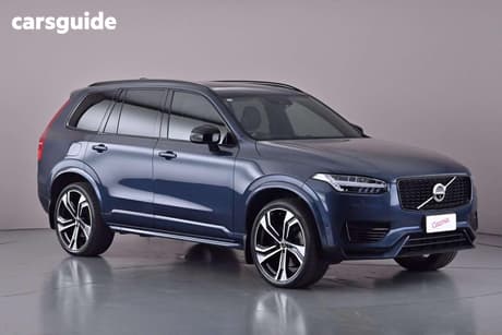 Blue 2022 Volvo XC90 Wagon Recharge Phev