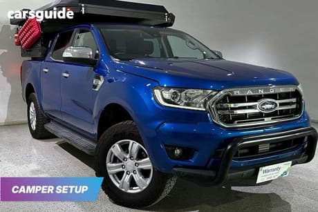 Blue 2019 Ford Ranger Double Cab Pick Up Xlt 3.2 (4X4)
