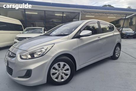 Silver 2016 Hyundai Accent Hatchback Active