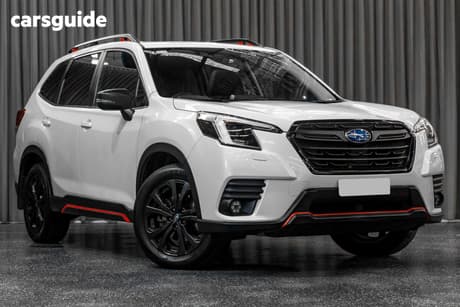 White 2022 Subaru Forester Wagon 2.5I Sport (Awd)