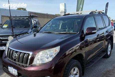 Red 2012 Toyota Landcruiser Prado Wagon Gxl (4X4)