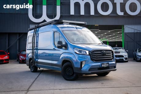 Blue 2022 LDV G10 Van Barn Door