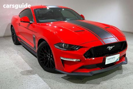 Red 2020 Ford Mustang Fastback Gt 5.0 V8