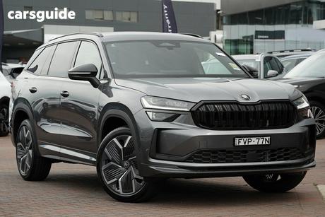 Grey 2025 Skoda Kodiaq Wagon Sportline (4X4)