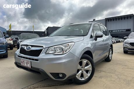 Silver 2015 Subaru Forester Wagon 2.0D-L