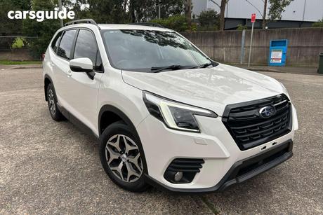 White 2021 Subaru Forester Wagon 2.5I (Awd)