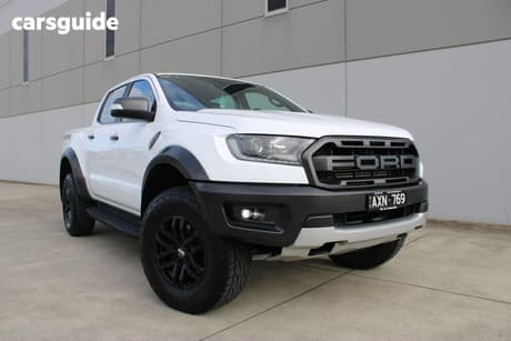 White 2018 Ford Ranger Double Cab Pick Up Raptor 2.0 (4X4)