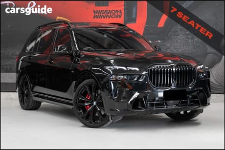 Black 2023 BMW X7 Wagon Xdrive40D M Sport Mhev