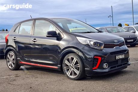 Black 2020 Kia Picanto Hatchback Gt-Line