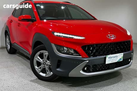 Red 2023 Hyundai Kona Wagon Elite (Fwd)