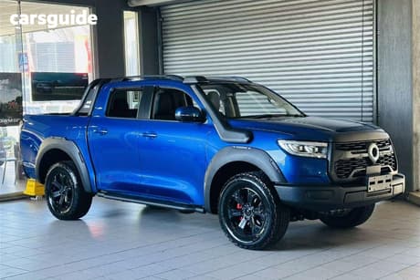 Blue 2025 GWM Cannon Dual Cab Utility Xsr (4X4)
