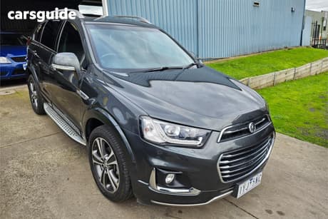 Grey 2017 Holden Captiva Wagon 7 Ltz (Awd)