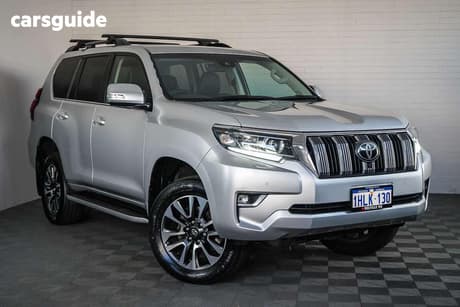Silver 2021 Toyota Landcruiser Prado Wagon Vx