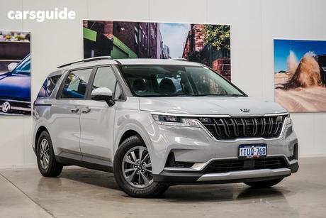 Silver 2021 Kia Carnival Wagon S