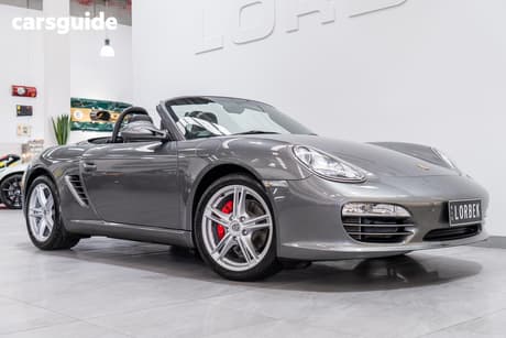 Grey 2011 Porsche Boxster Roadster