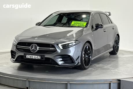 Grey 2022 Mercedes-Benz A35 Sedan 4Matic
