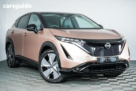 Orange 2025 Nissan Ariya Wagon Evolve