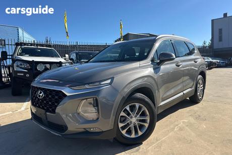 Grey 2019 Hyundai Santa FE Wagon Active Crdi (Awd)
