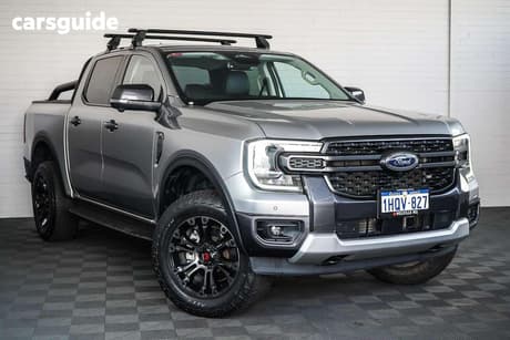 Silver 2022 Ford Ranger Double Cab Pick Up Sport 3.0 (4X4)