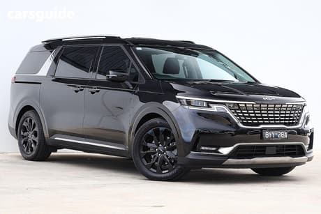 Black 2022 Kia Carnival Wagon Platinum
