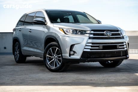Silver 2018 Toyota Kluger Wagon Gxl (4X2)