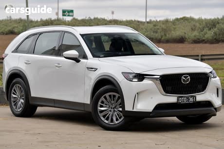 White 2024 Mazda CX-90 Wagon D50E Azami Mhev