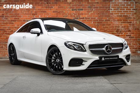 White 2020 Mercedes-Benz E300 Coupe