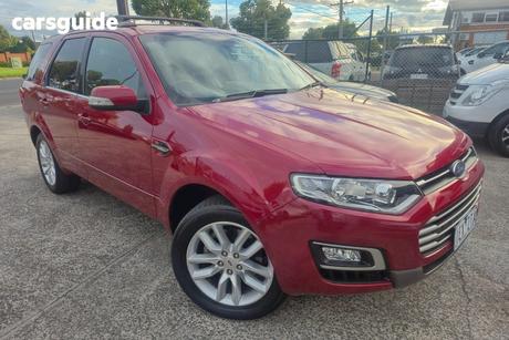 Red 2015 Ford Territory Wagon Ts (Rwd)