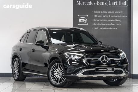 Black 2025 Mercedes-Benz GLC200 Wagon 4Matic