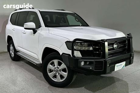 White 2023 Toyota Landcruiser Wagon Lc300 Gxl (4X4)