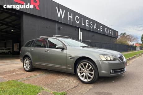 Grey 2011 Holden Calais Sportswagon V