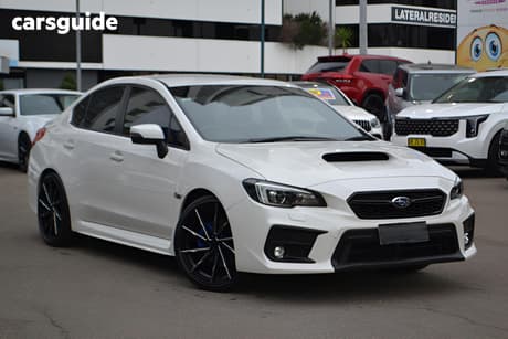 White 2019 Subaru WRX Sedan (Awd)