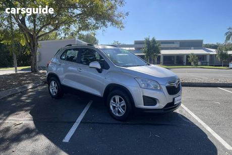 Silver 2016 Holden Trax Wagon Ls Active Pack