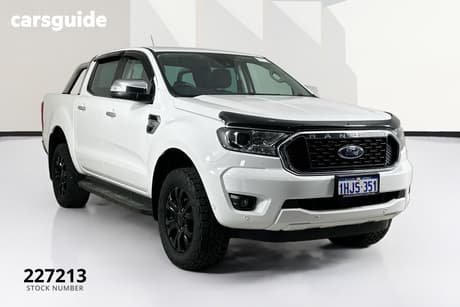White 2021 Ford Ranger Double Cab Pick Up Xlt 3.2 (4X4)