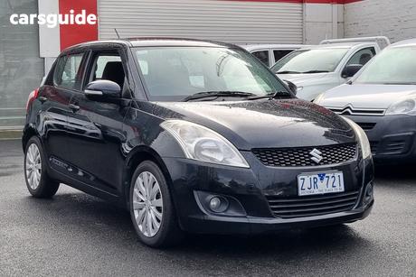 Black 2012 Suzuki Swift Hatchback Glx