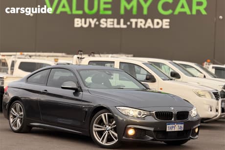 Grey 2016 BMW 420D Coupe Sport Line