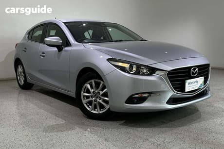 Silver 2018 Mazda 3 Hatchback Touring