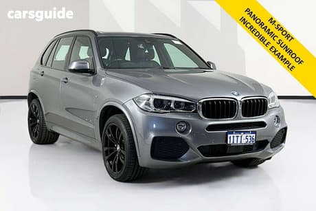 Grey 2018 BMW X5 Wagon Xdrive 30D M Sport