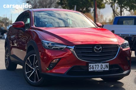Red 2026 Mazda CX-3 Wagon G20 Evolve