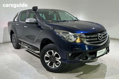 Blue 2019 Mazda BT-50 Dual Cab Utility Gt (4X4) (5Yr)
