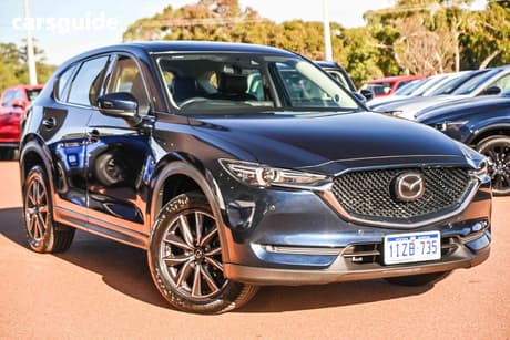 Blue 2017 Mazda CX-5 Wagon Akera (4X4)
