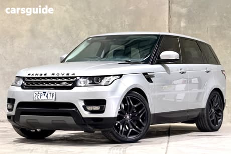 Silver 2014 Land Rover Range Rover Sport Wagon 3.0 Sdv6 Se