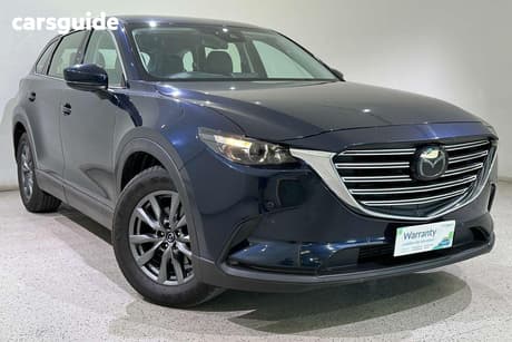 Blue 2020 Mazda CX-9 Wagon Touring (Fwd)