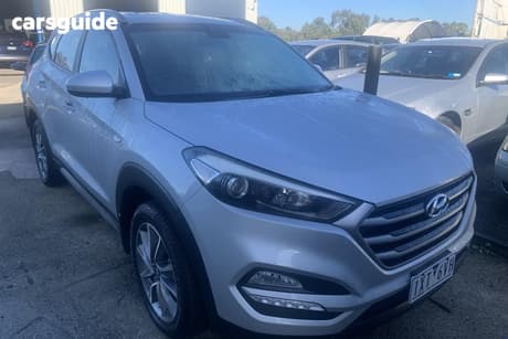 Silver 2017 Hyundai Tucson Wagon Active X (Fwd)