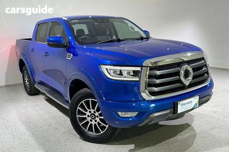Blue 2022 GWM UTE Dual Cab Utility Cannon (4X4)