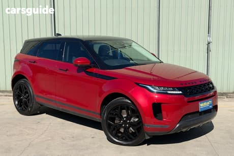 Red 2019 Land Rover Range Rover Evoque Wagon D150 S (110Kw)