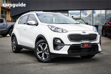 White 2019 Kia Sportage Wagon Si (Fwd)