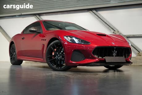 Red 2018 Maserati Granturismo Coupe Mc