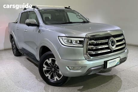 Silver 2021 GWM UTE Dual Cab Utility Cannon-L (4X4)