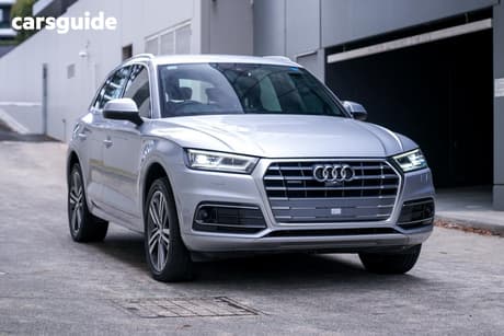 Silver 2018 Audi Q5 Wagon 2.0 Tfsi Quattro Sport